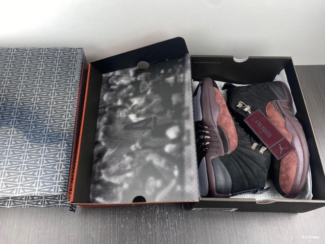 Rep MAX 12 A Maniere Black DV6989-001 Jordan Ma Retro 0807